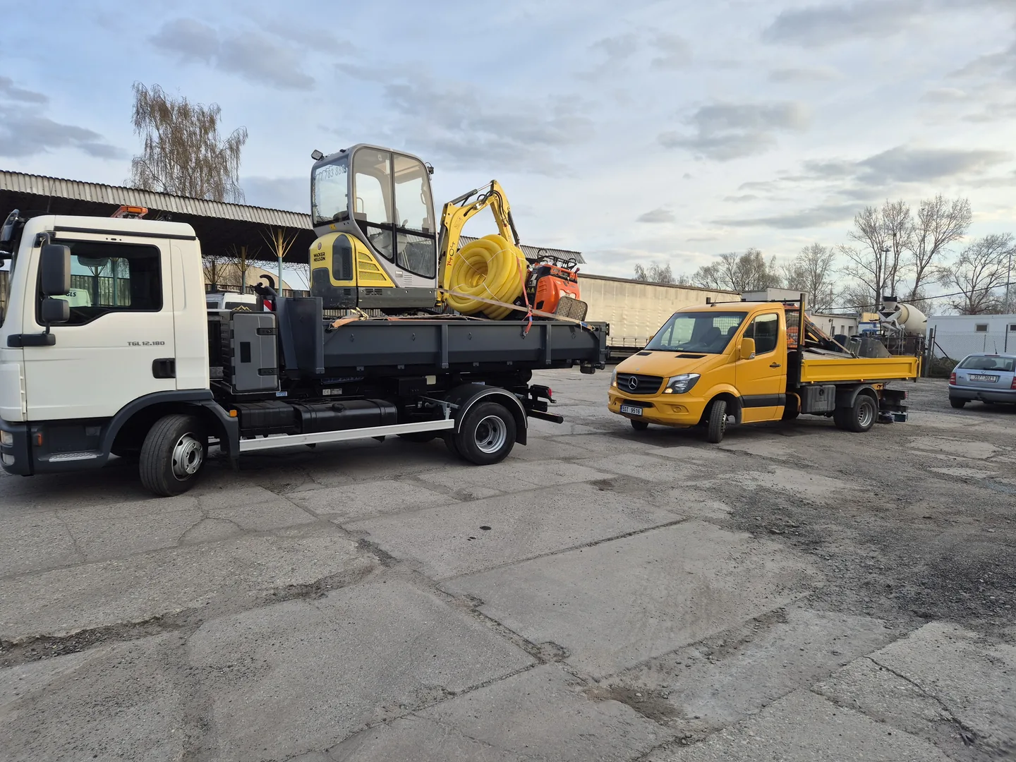 Doprava a odvoz stavebního materiálu